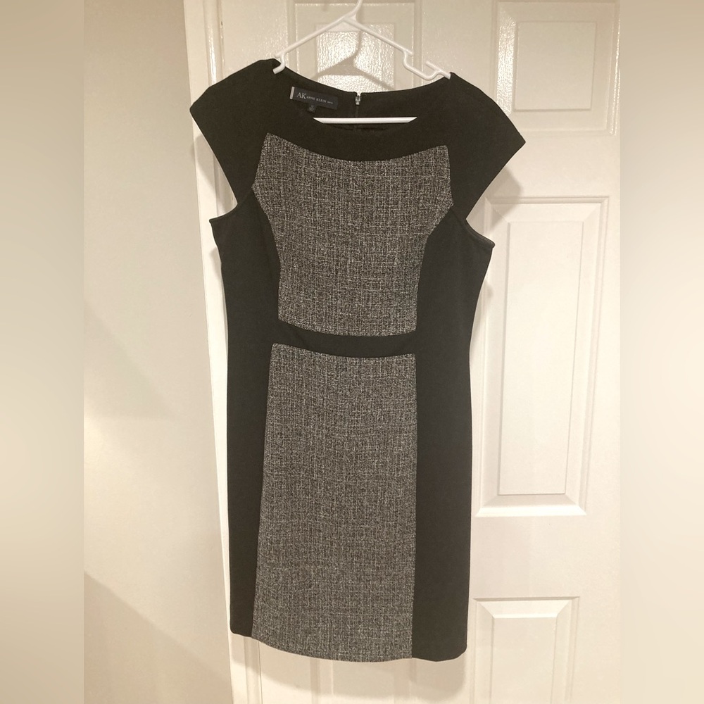 Anne Klein Ponte jersey color block dress